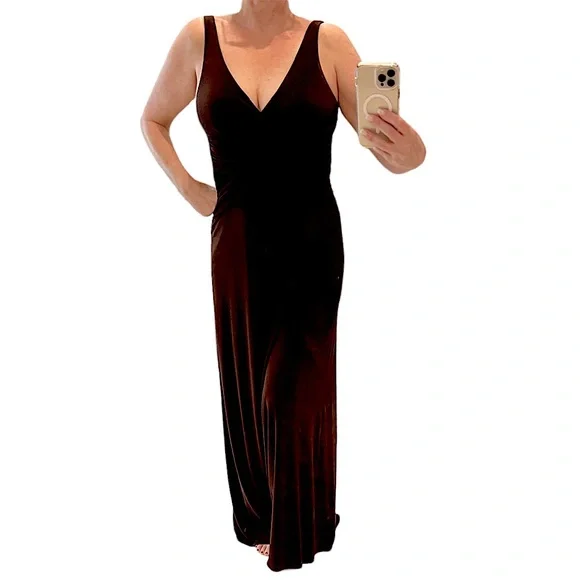 Lillie Rubin | Dresses | Lillie Rubin Size 8 Chocolate Brown Evening Gown |  Poshmark